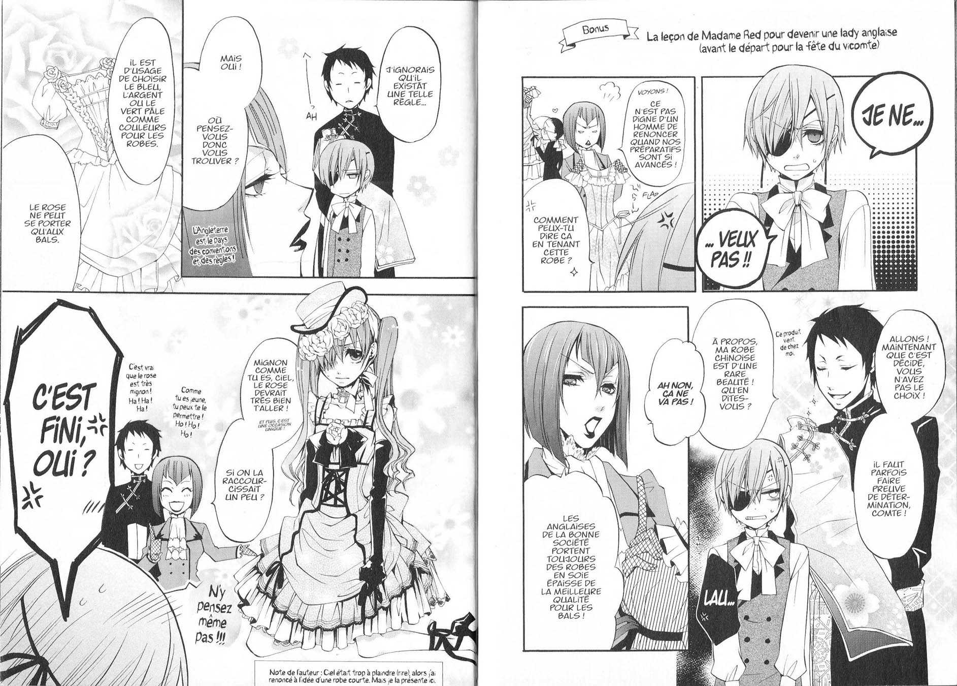 Read Black Butler FR Manga Online