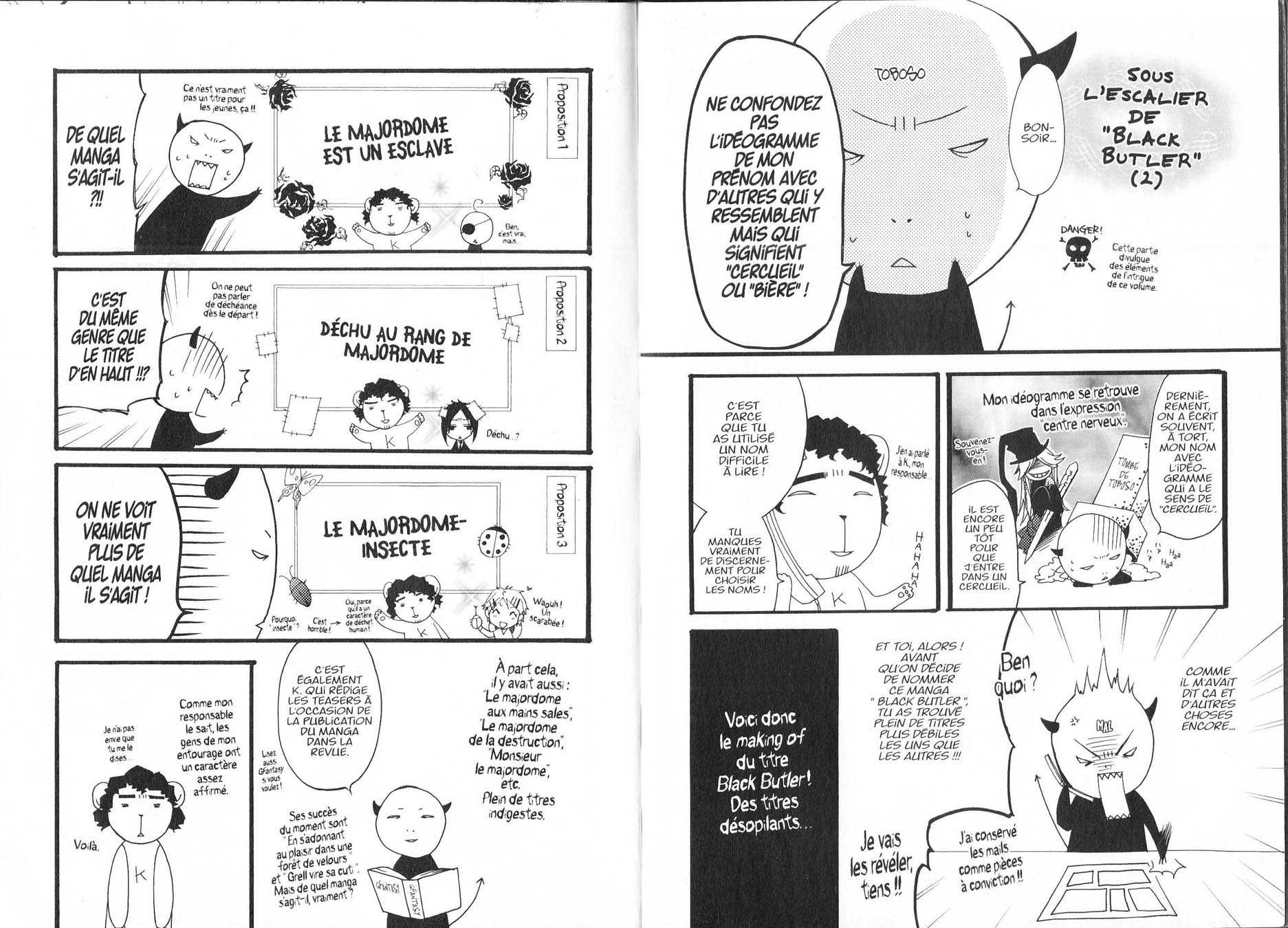 Read Black Butler FR Manga Online