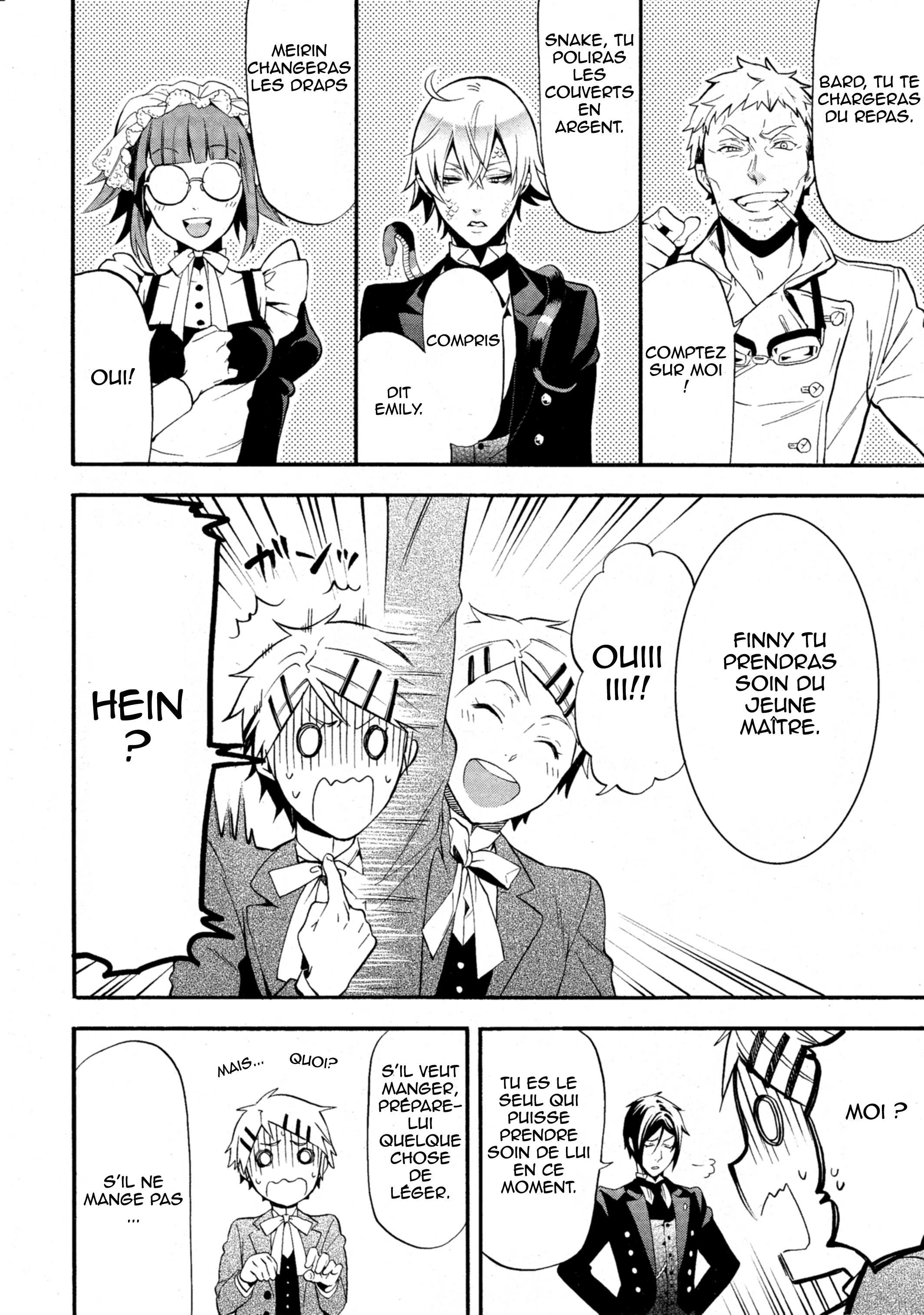 Read Black Butler FR Manga Online