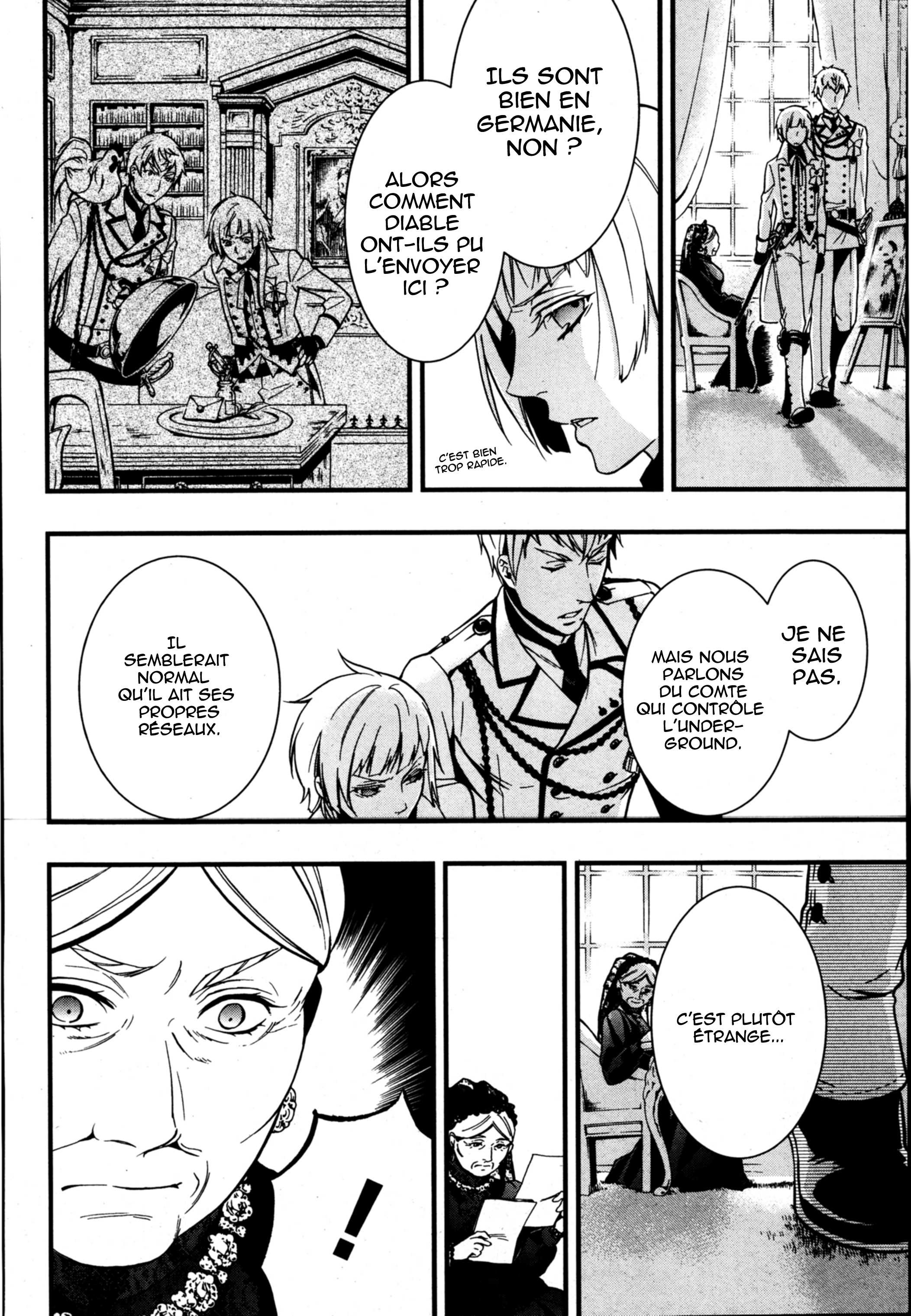 Read Black Butler FR Manga Online