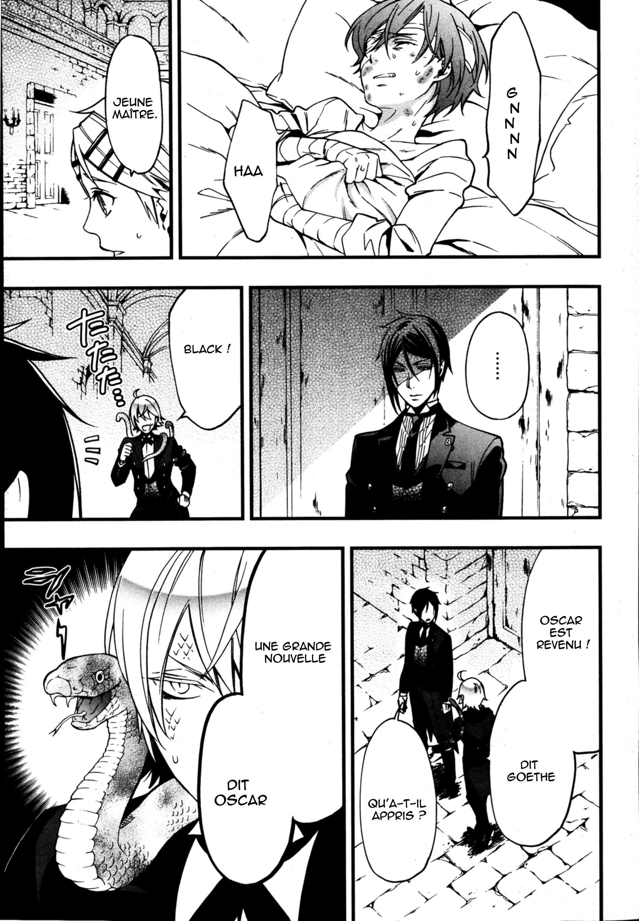 Read Black Butler FR Manga Online