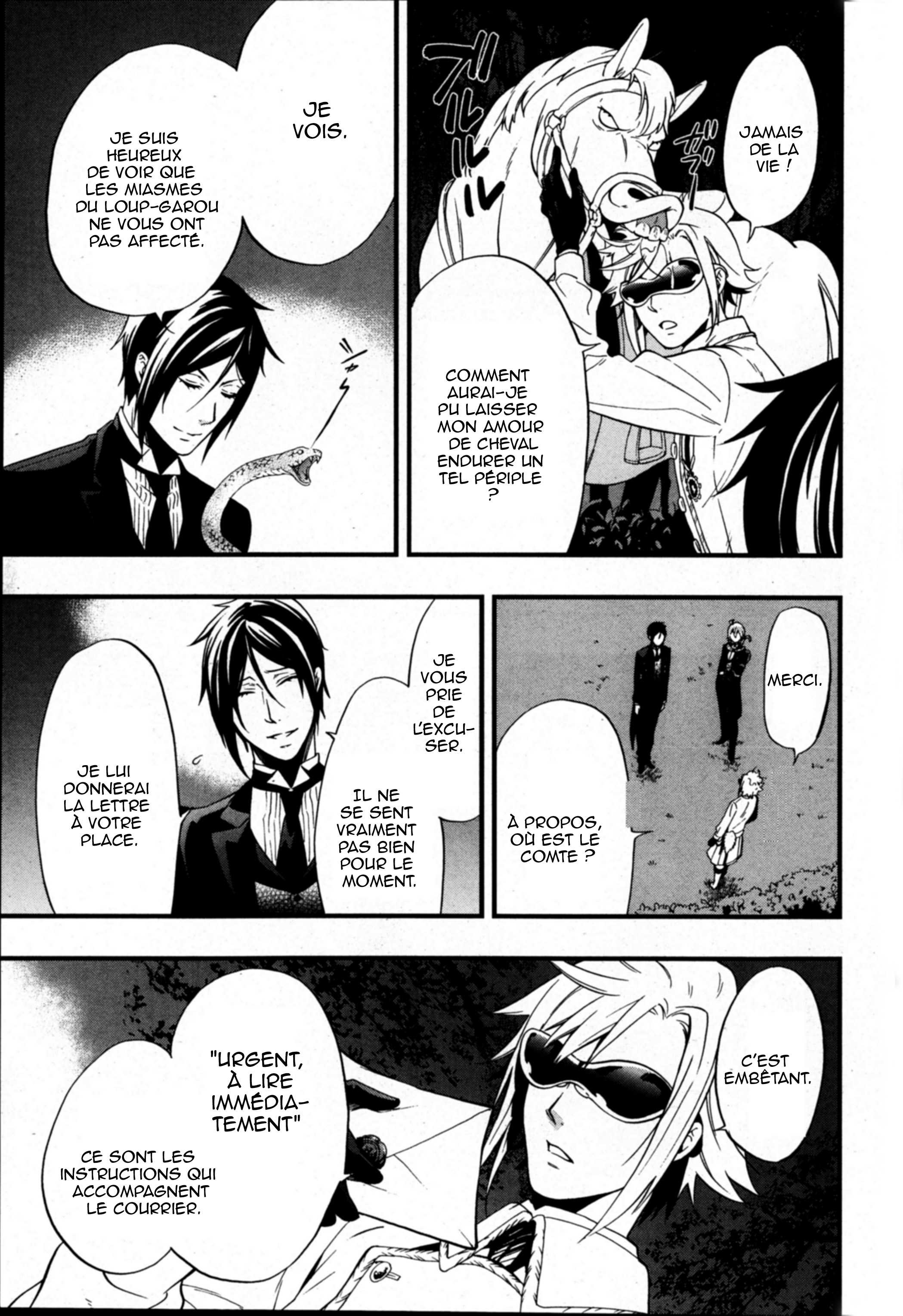Read Black Butler FR Manga Online