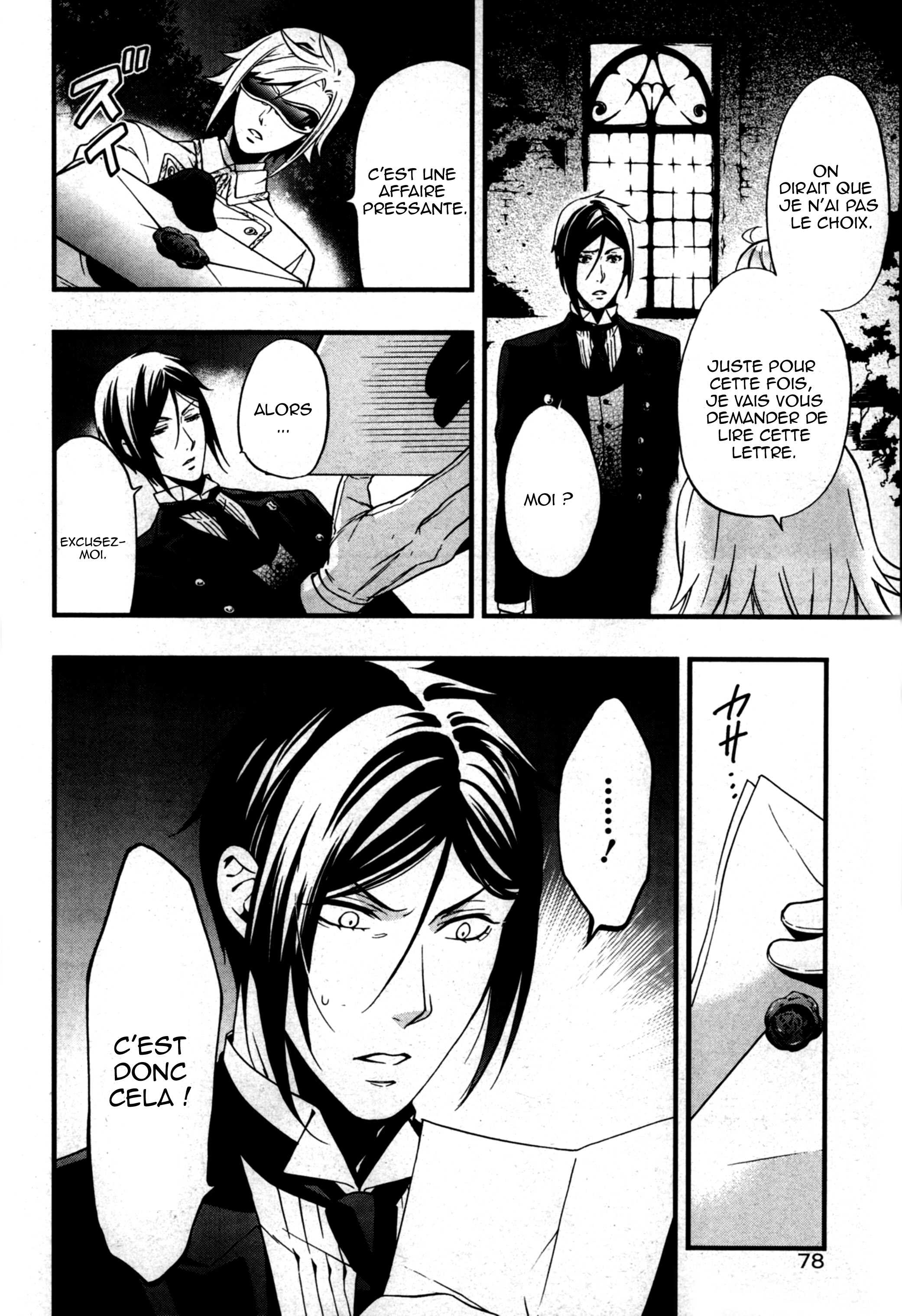 Read Black Butler FR Manga Online