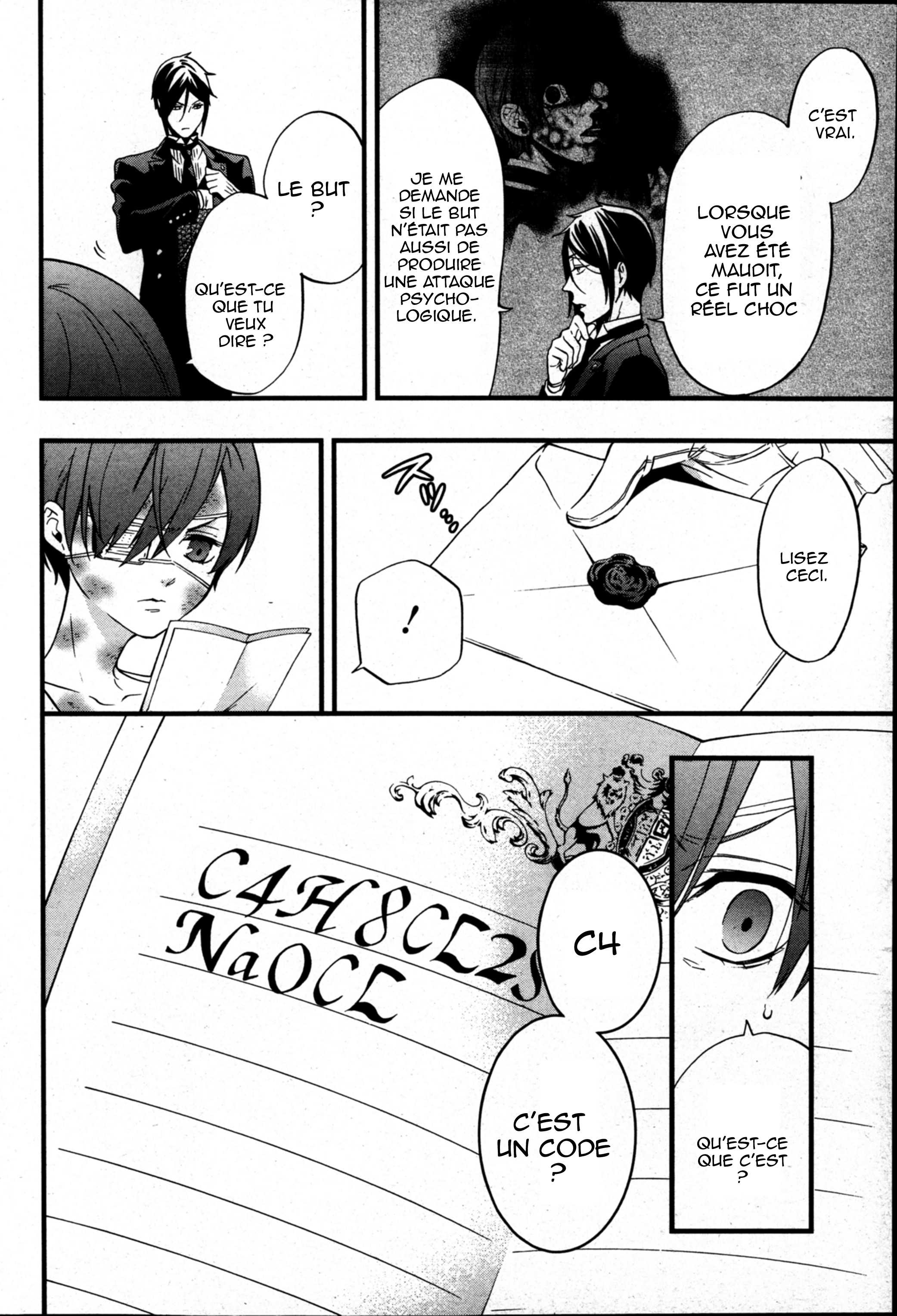 Read Black Butler FR Manga Online