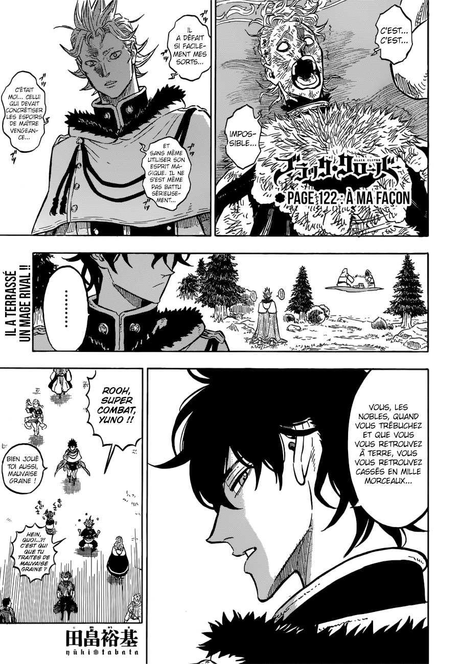 Read Black Clover FR Manga Online