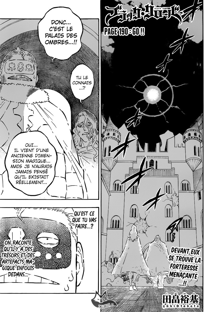 Read Black Clover FR Manga Online