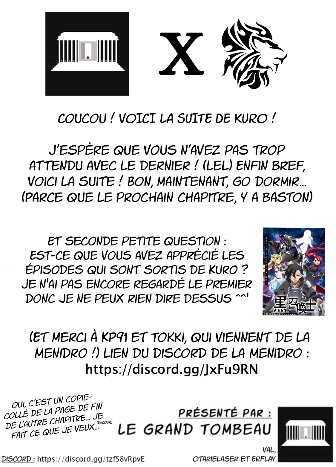 Read Black Summoner FR Manga Online
