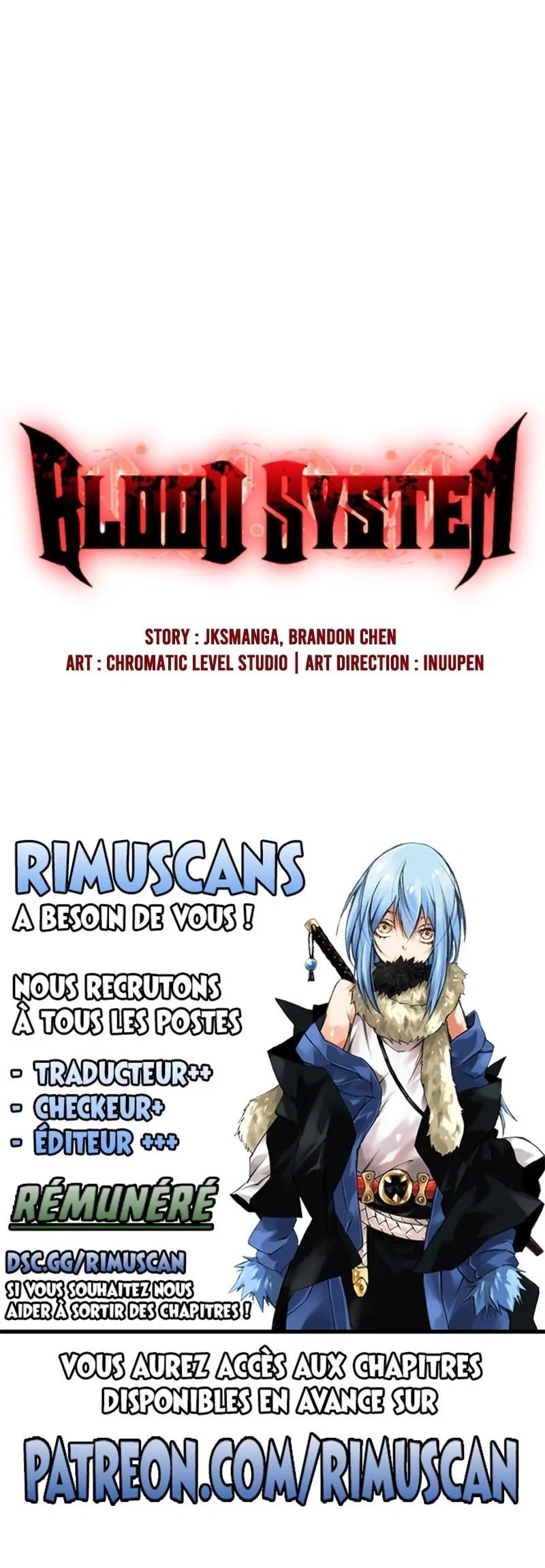 Read Blood System FR Manga Online