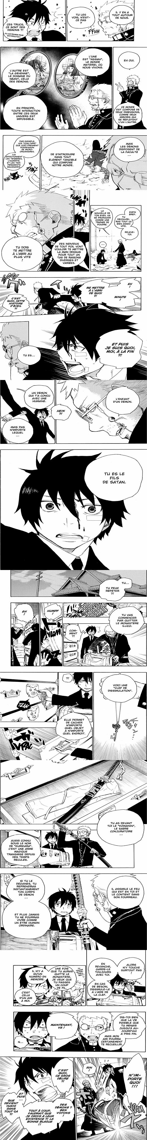 Read Blue Exorcist FR Manga Online