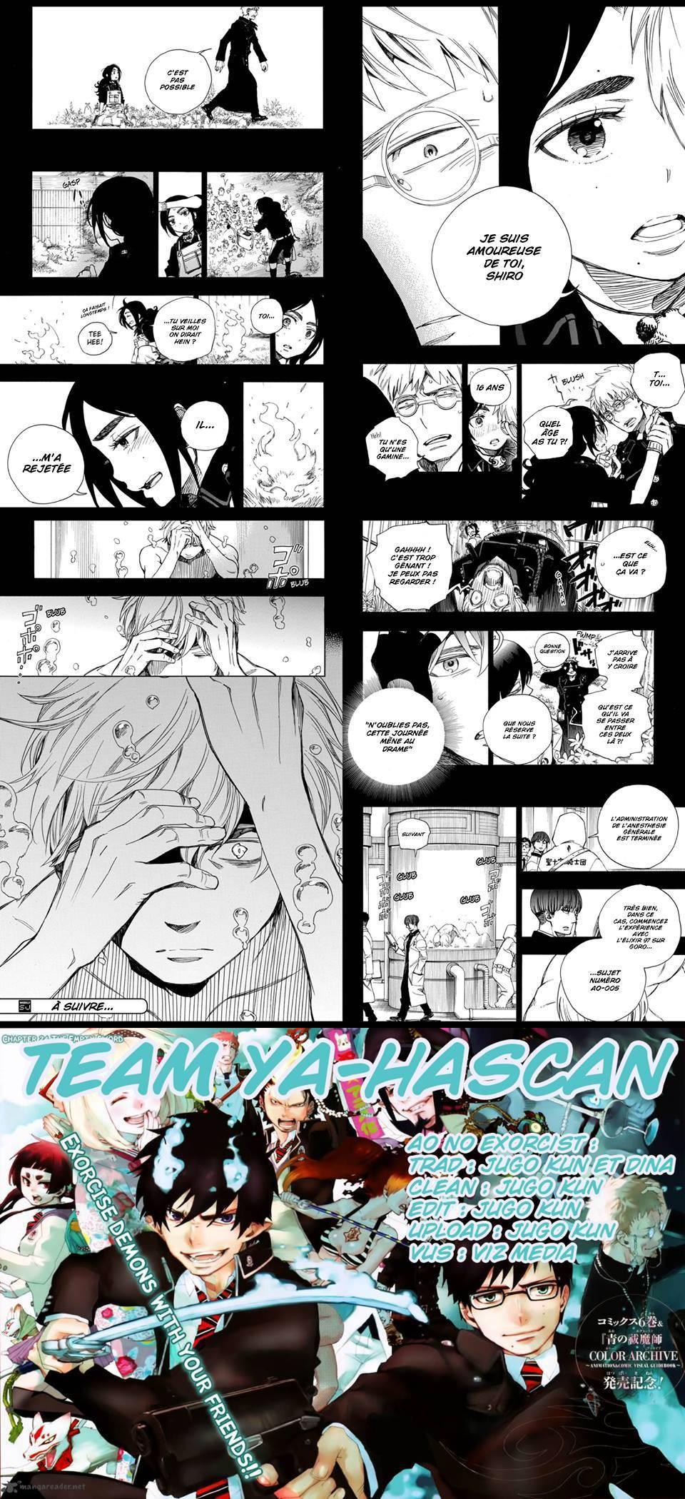 Read Blue Exorcist FR Manga Online