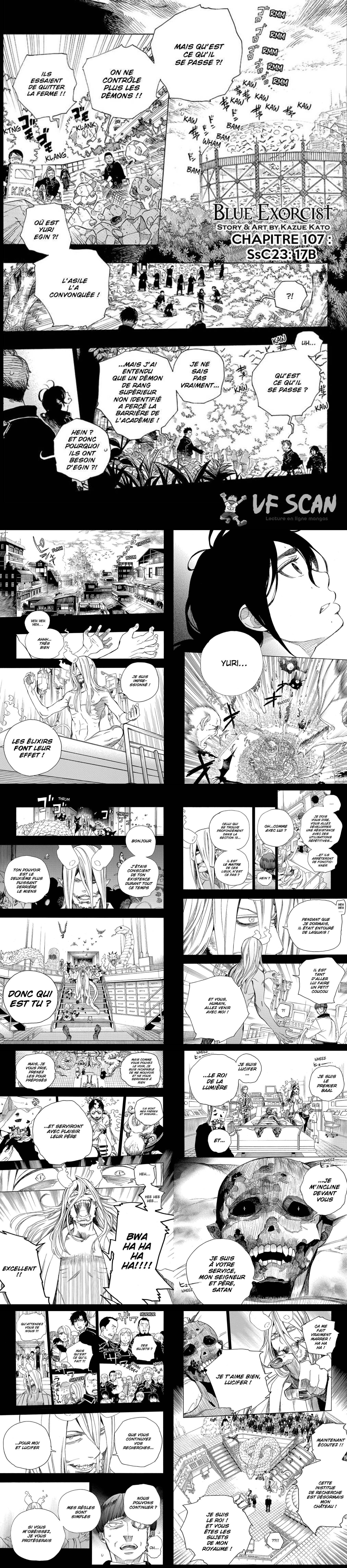 Read Blue Exorcist FR Manga Online