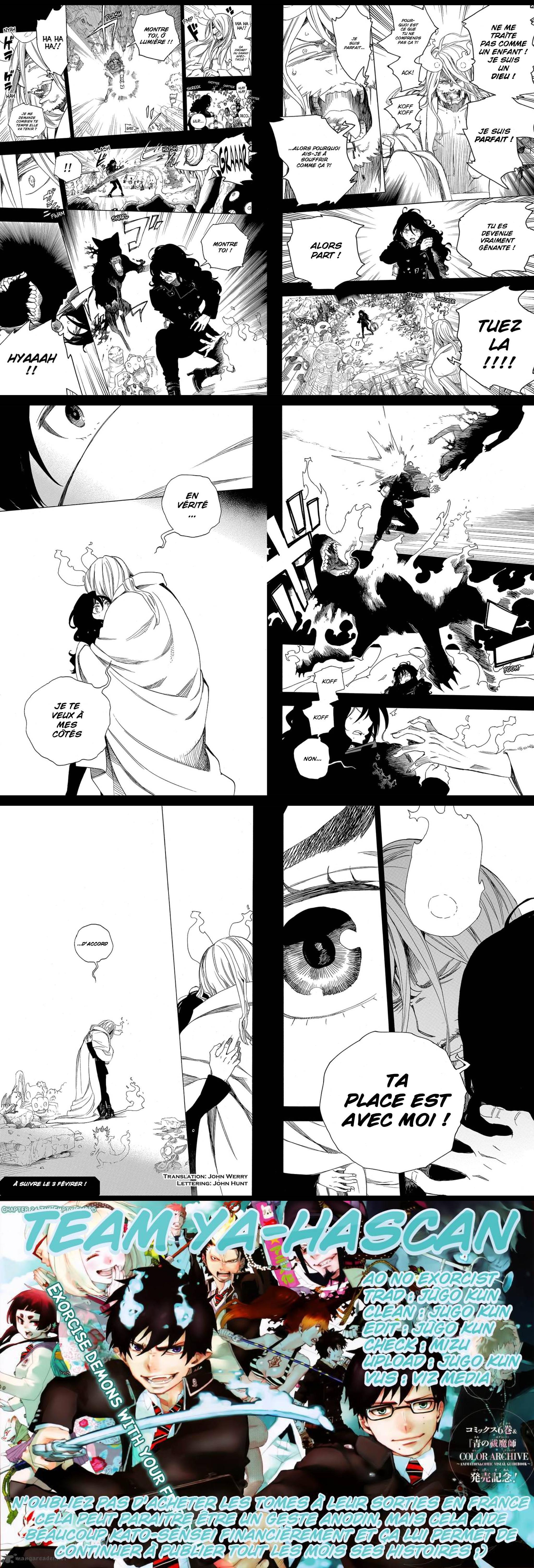 Read Blue Exorcist FR Manga Online