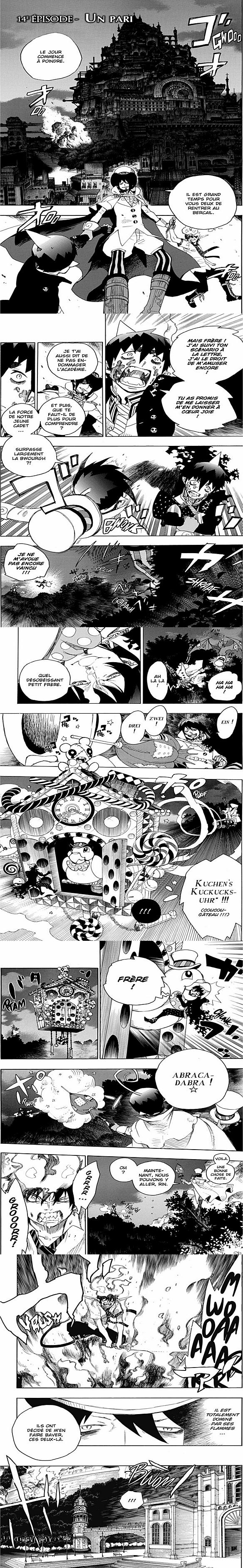 Read Blue Exorcist FR Manga Online