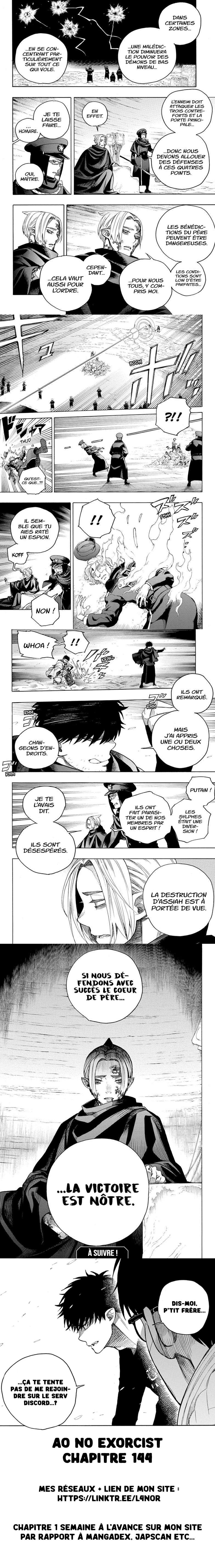 Read Blue Exorcist FR Manga Online