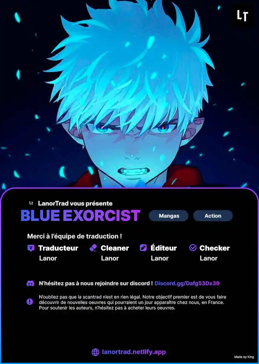Read Blue Exorcist FR Manga Online