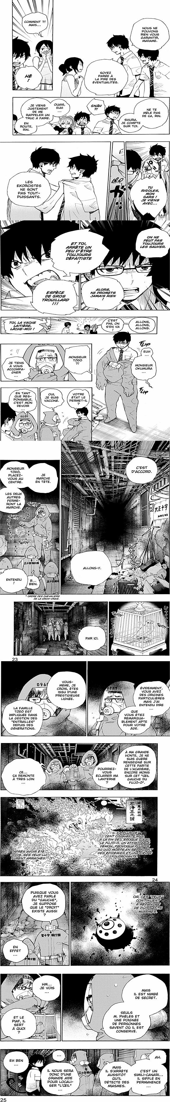 Read Blue Exorcist FR Manga Online