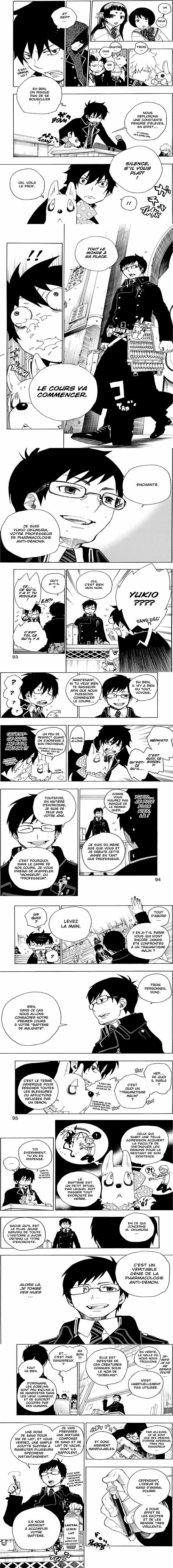 Read Blue Exorcist FR Manga Online