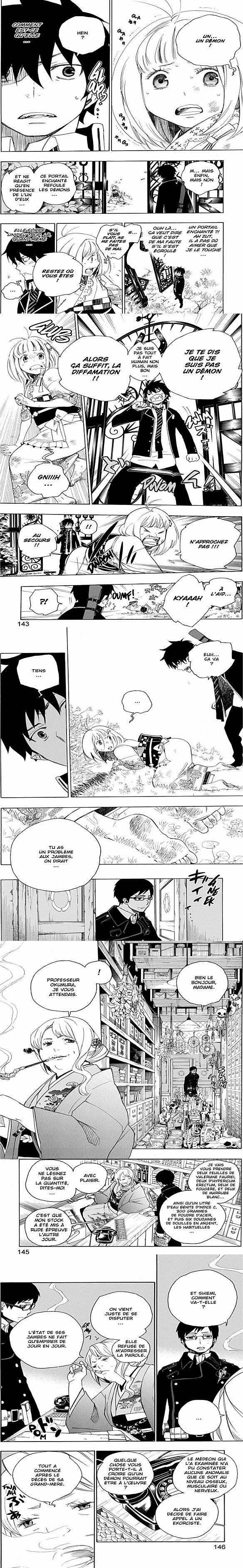 Read Blue Exorcist FR Manga Online