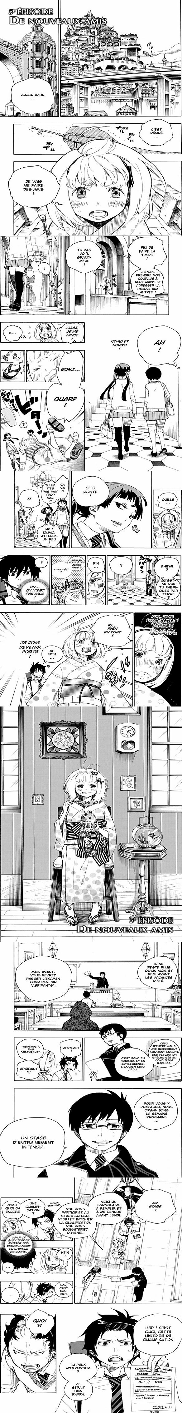 Read Blue Exorcist FR Manga Online