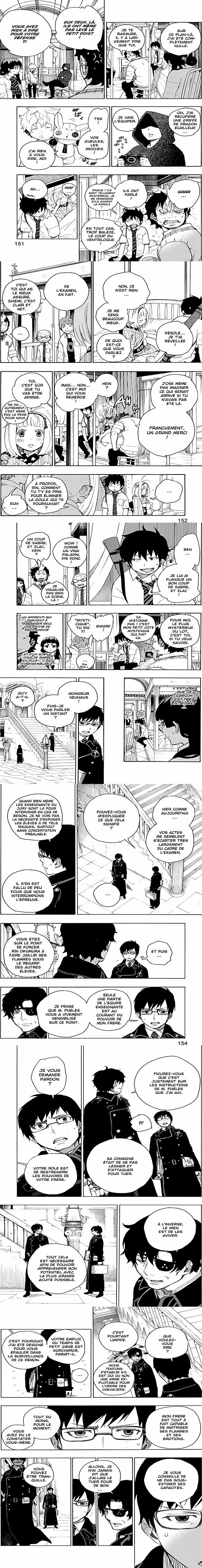Read Blue Exorcist FR Manga Online