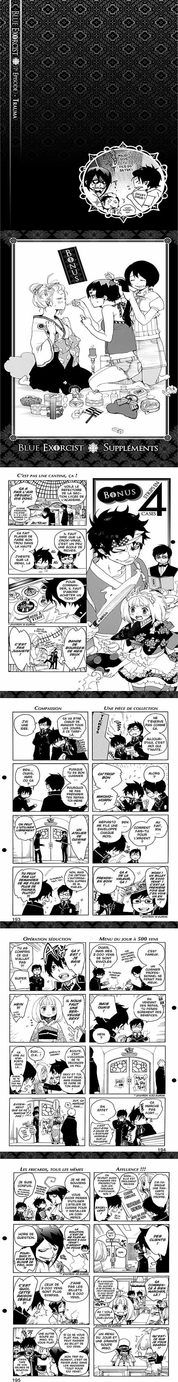 Read Blue Exorcist FR Manga Online