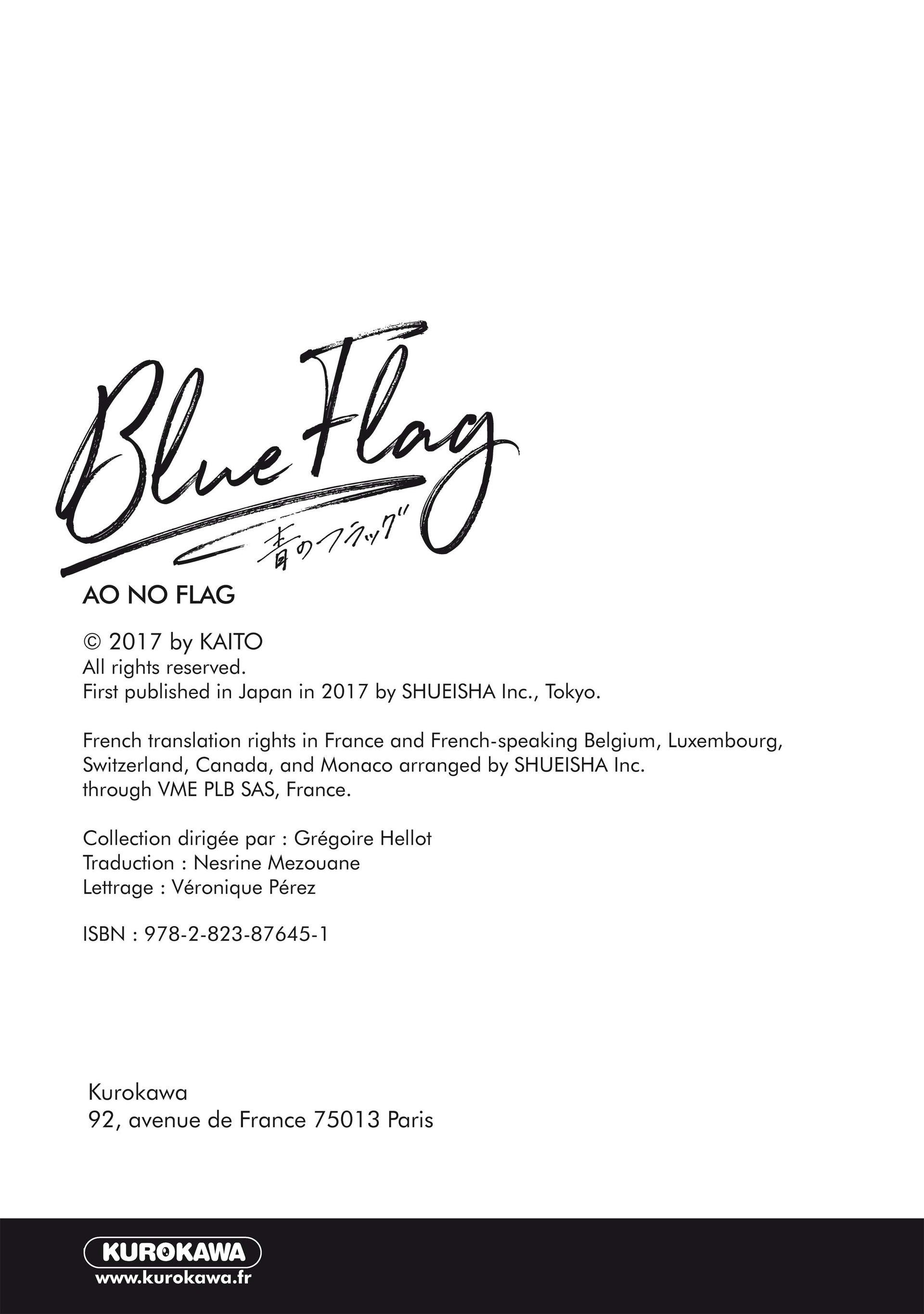 Read Blue Flag FR Manga Online
