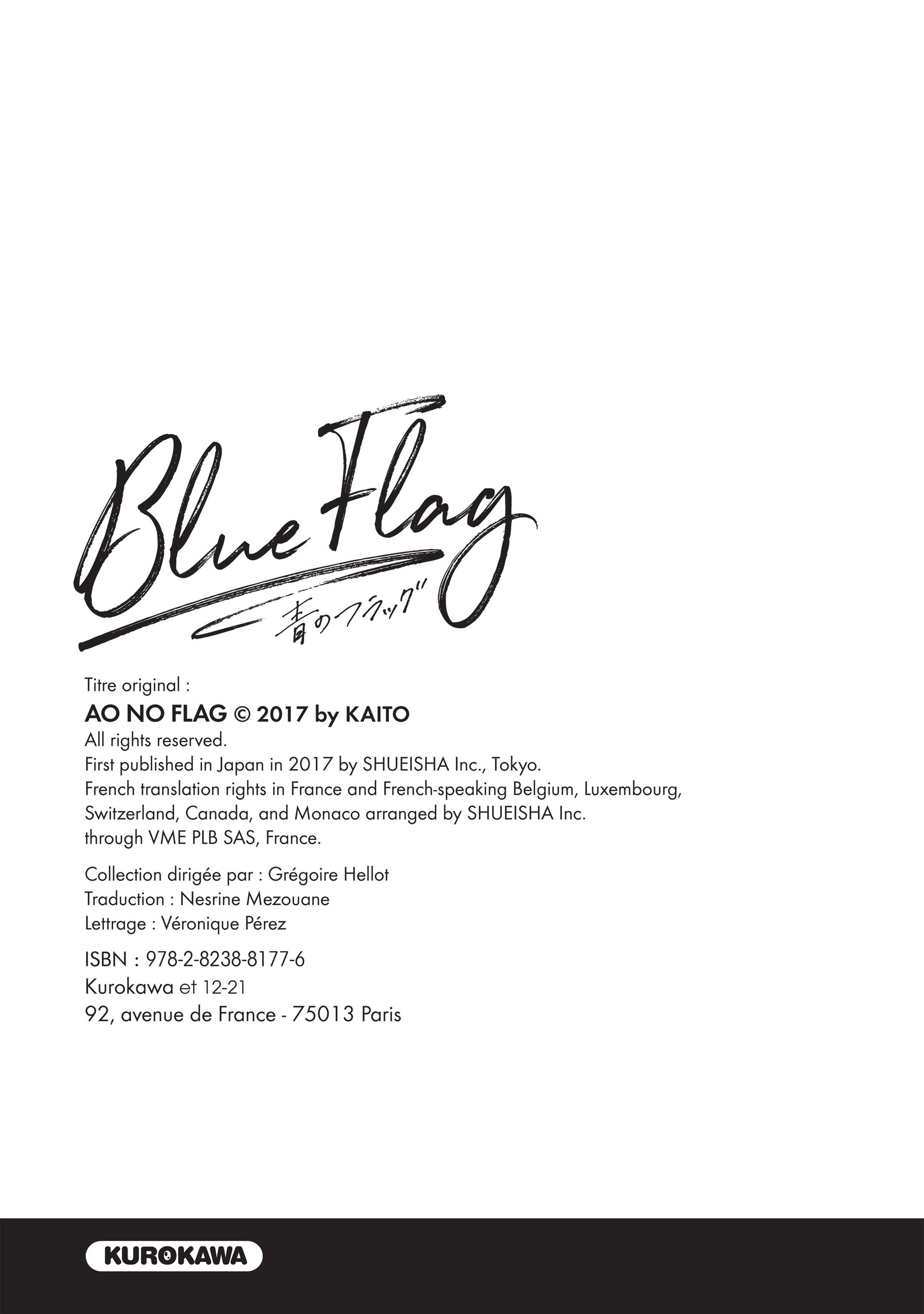 Read Blue Flag FR Manga Online