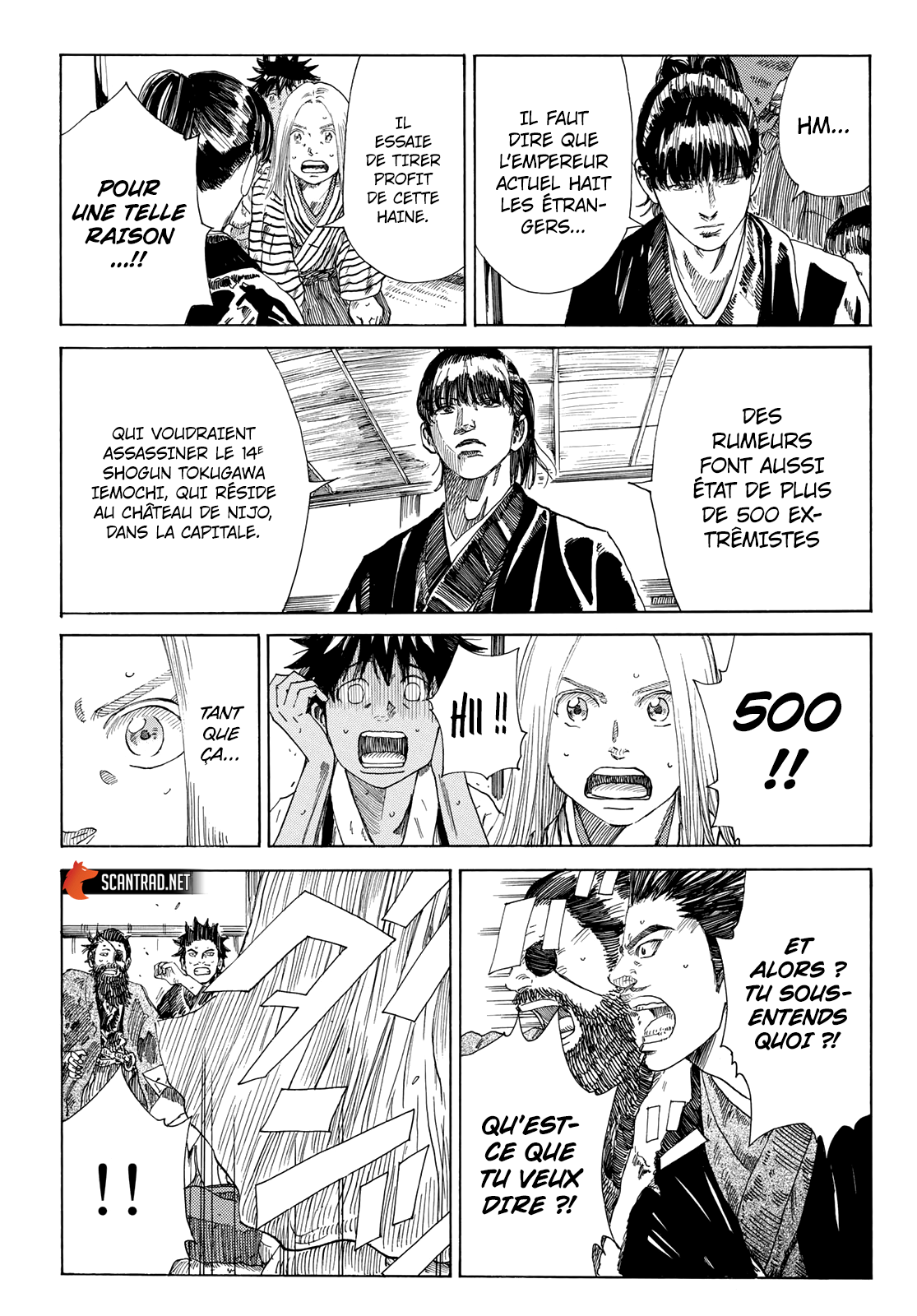 Read Blue Wolves FR Manga Online