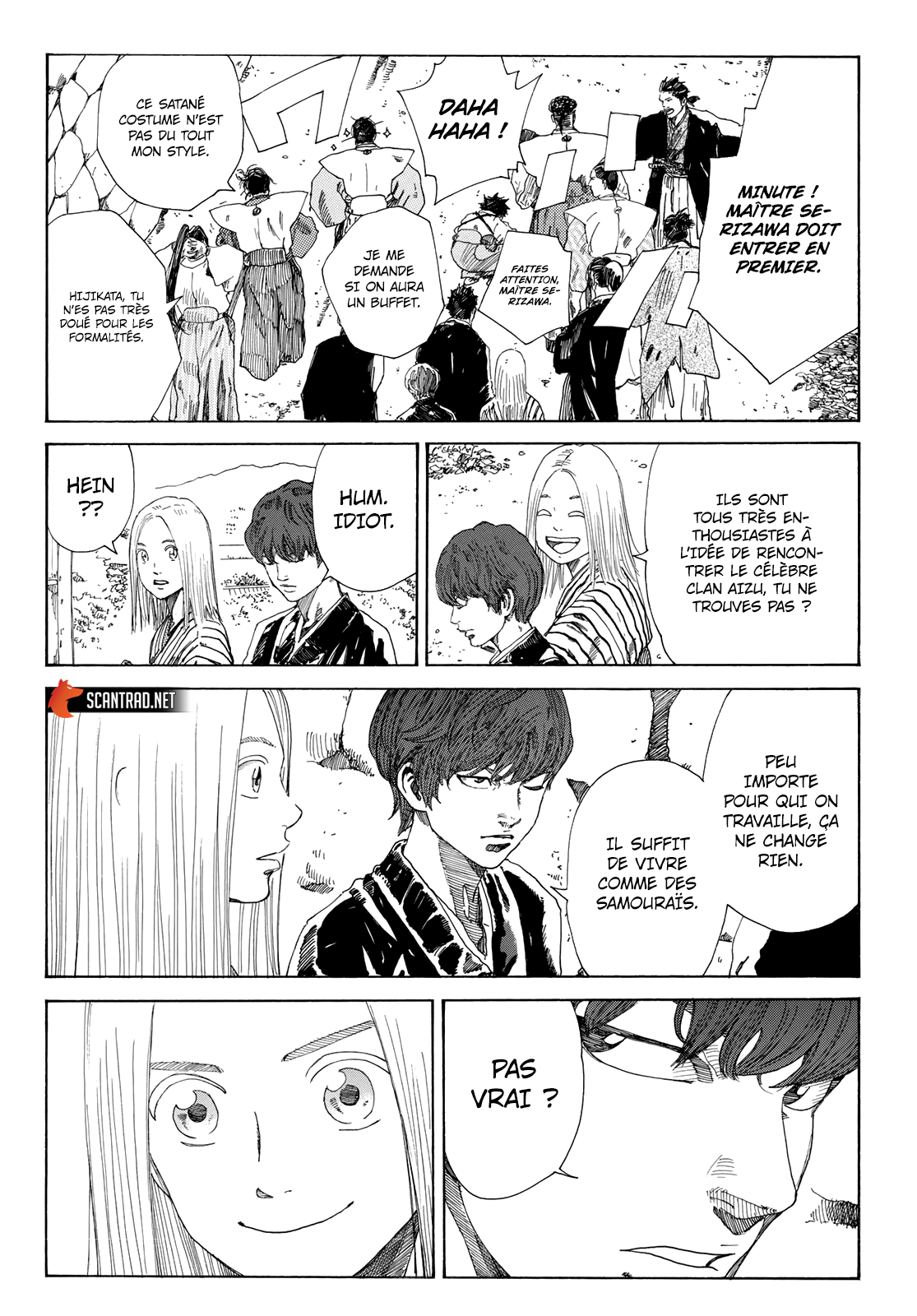 Read Blue Wolves FR Manga Online