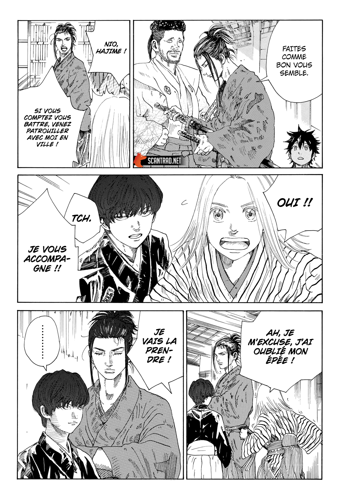 Read Blue Wolves FR Manga Online
