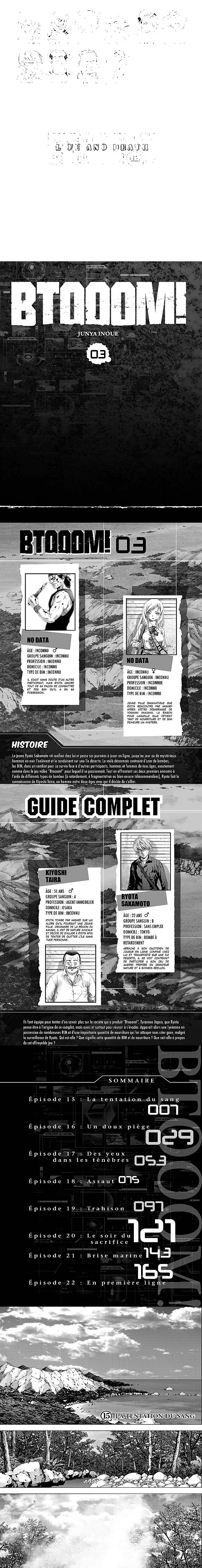 Read Btooom FR Manga Online
