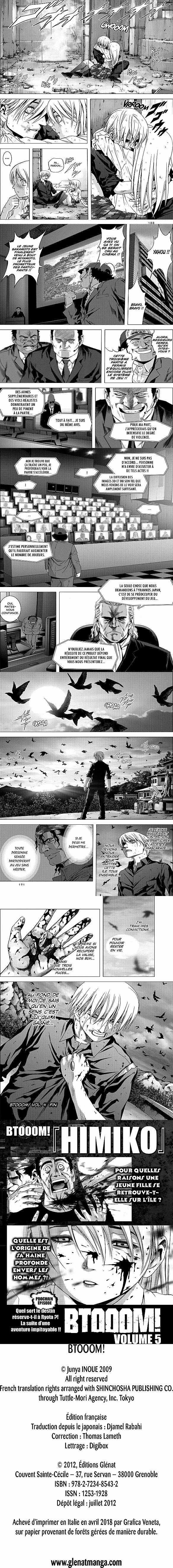 Read Btooom FR Manga Online