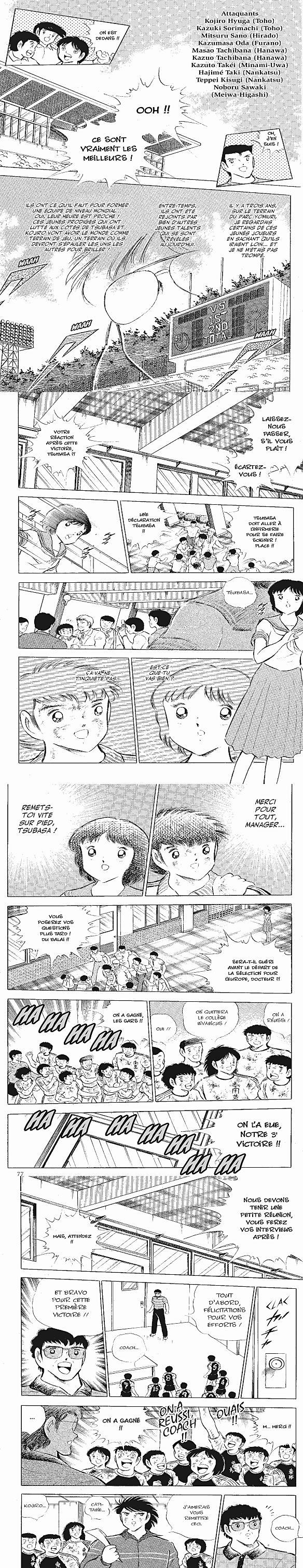 Read Captain Tsubasa FR Manga Online