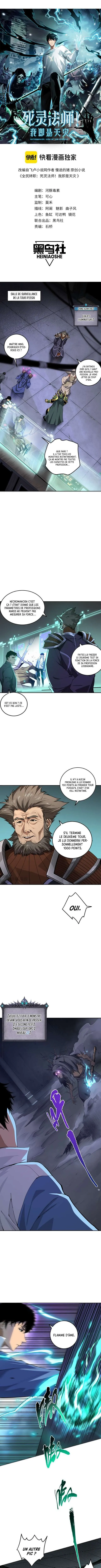 Read Catastrophic Necromancer FR Manga Online