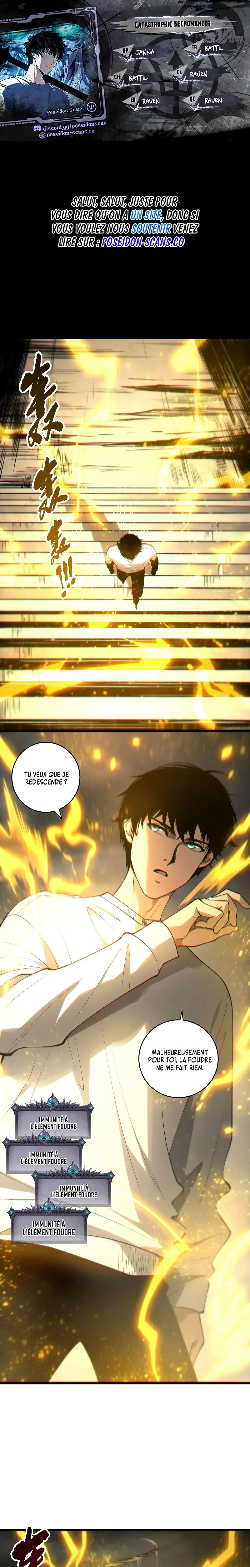 Read Catastrophic Necromancer FR Manga Online