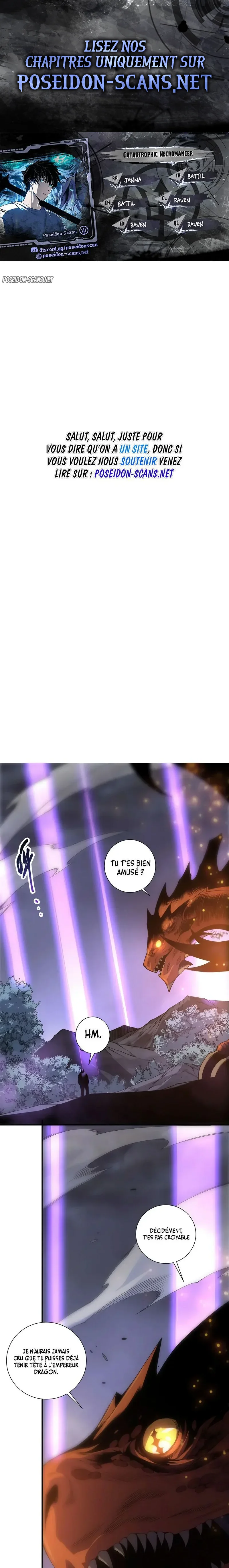 Read Catastrophic Necromancer FR Manga Online