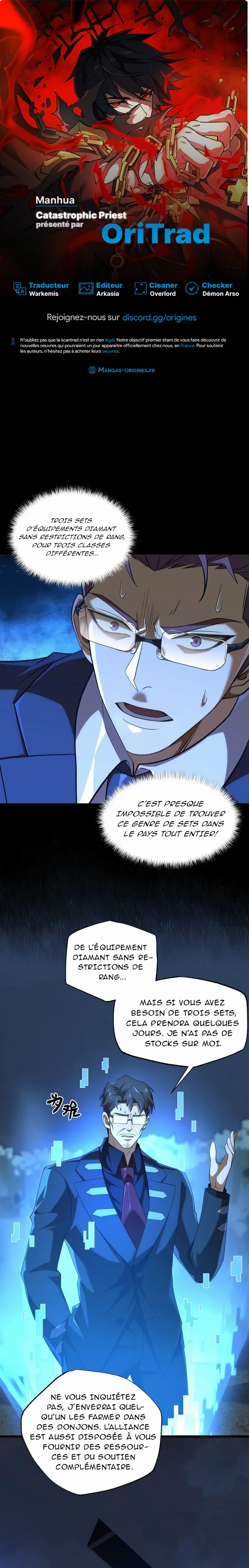Read Catastrophic Priest FR Manga Online