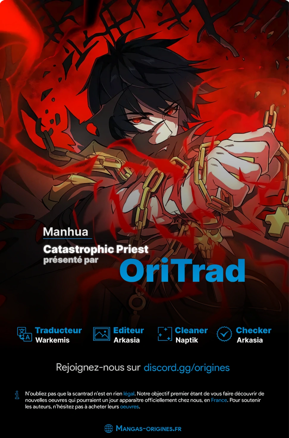 Read Catastrophic Priest FR Manga Online