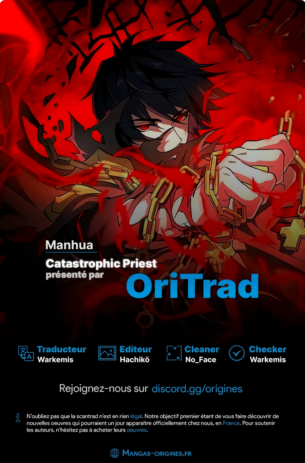 Read Catastrophic Priest FR Manga Online
