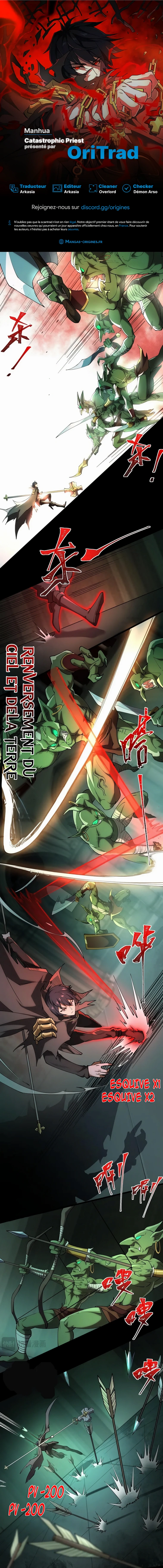 Read Catastrophic Priest FR Manga Online