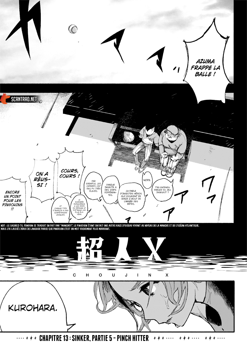 Read Choujin X FR Manga Online