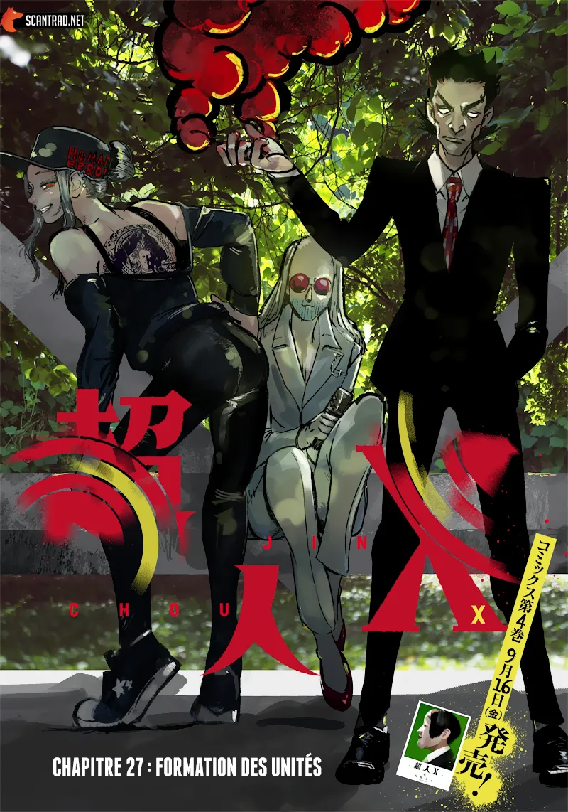 Read Choujin X FR Manga Online