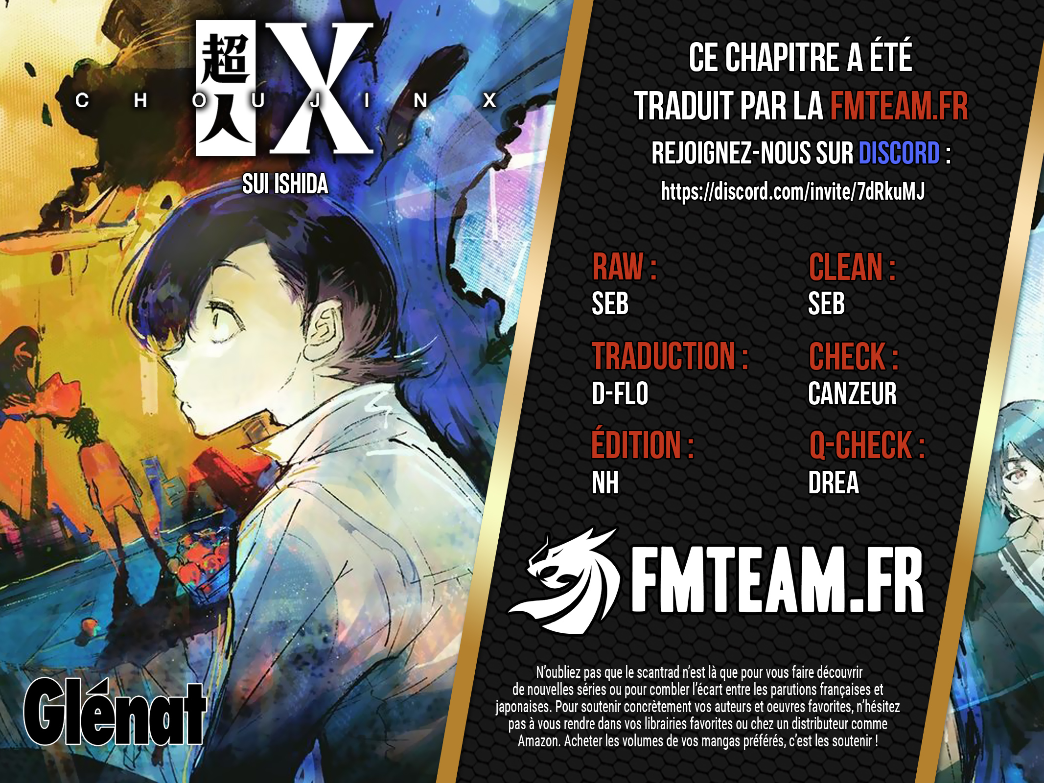 Read Choujin X FR Manga Online