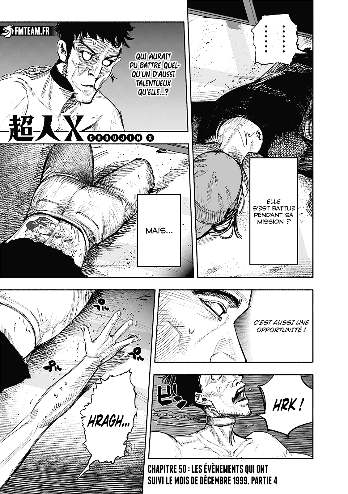 Read Choujin X FR Manga Online