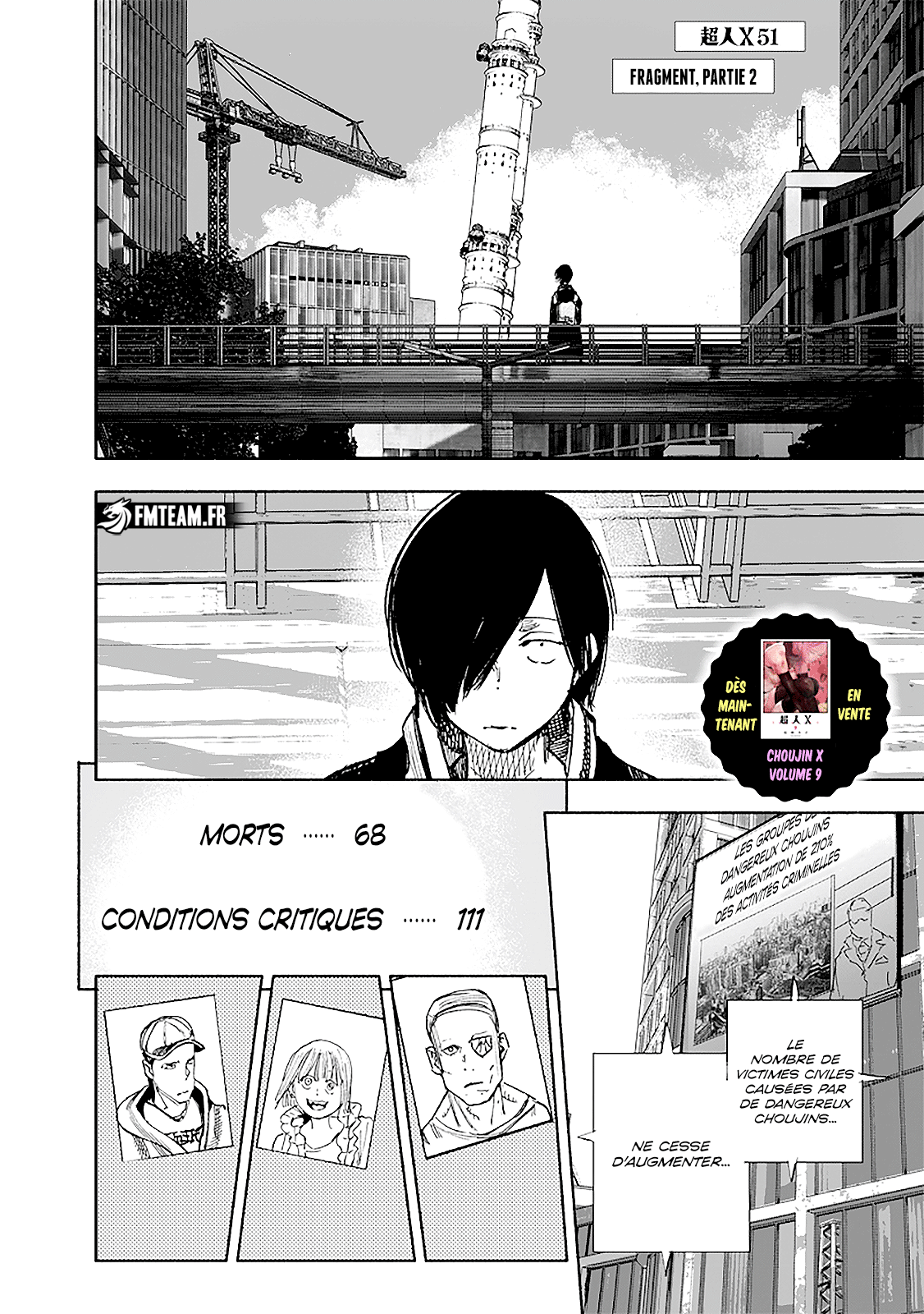 Read Choujin X FR Manga Online