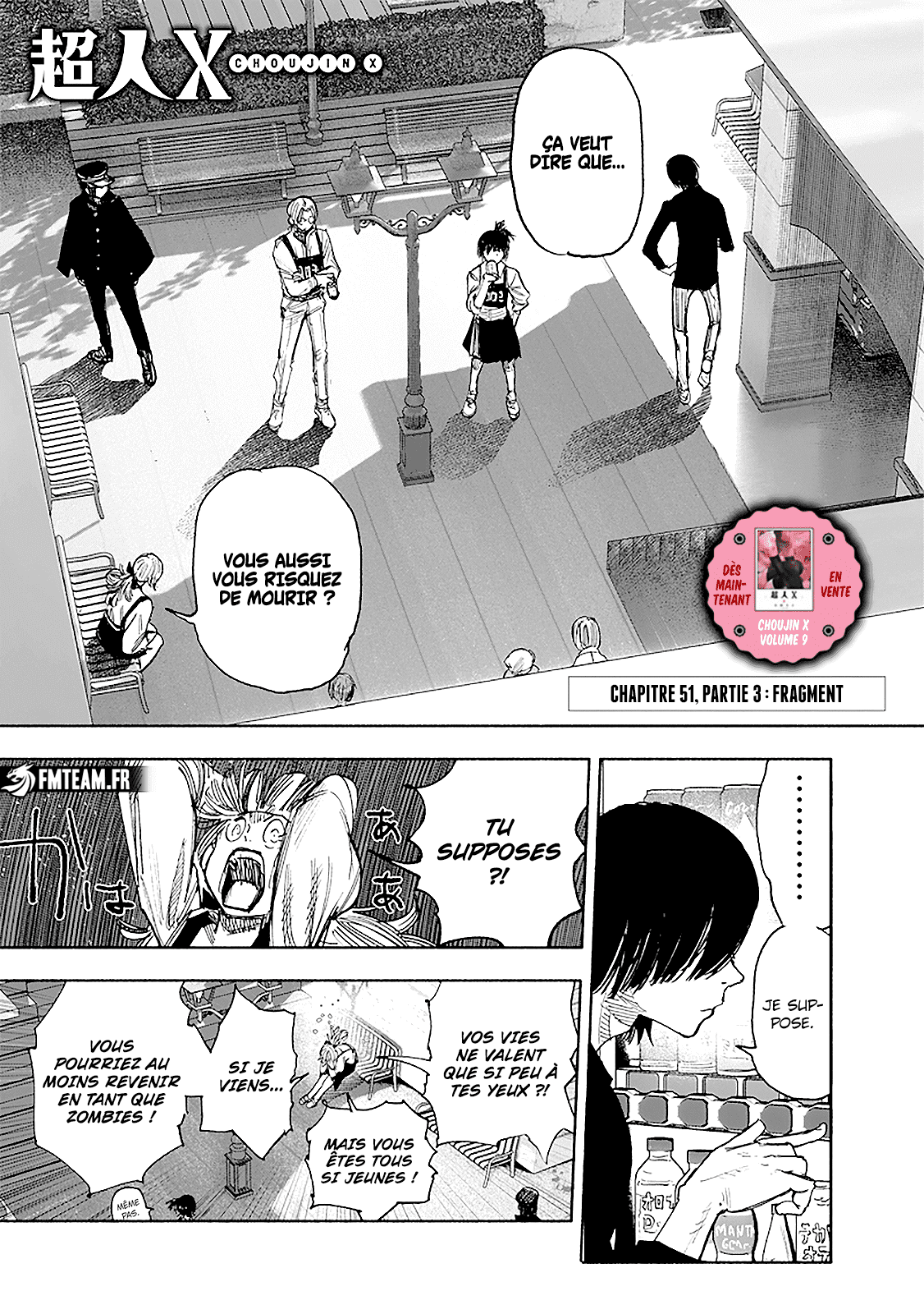 Read Choujin X FR Manga Online