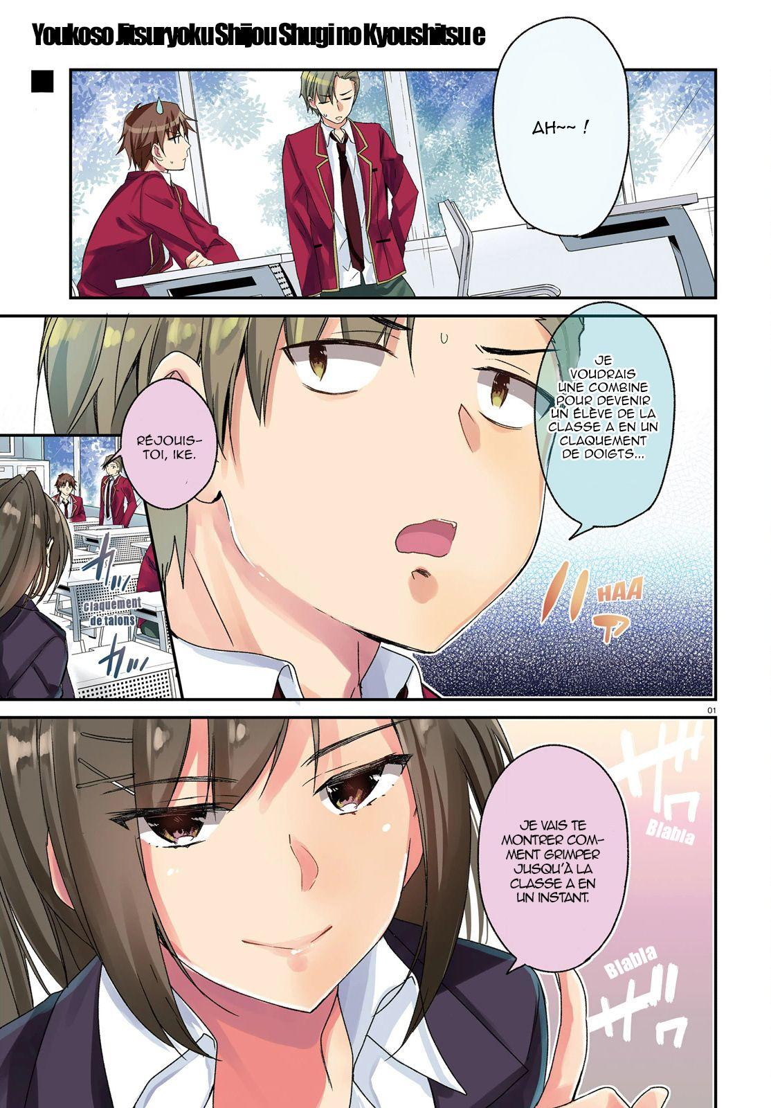 Read Classroom of the Elite FR Manga Online