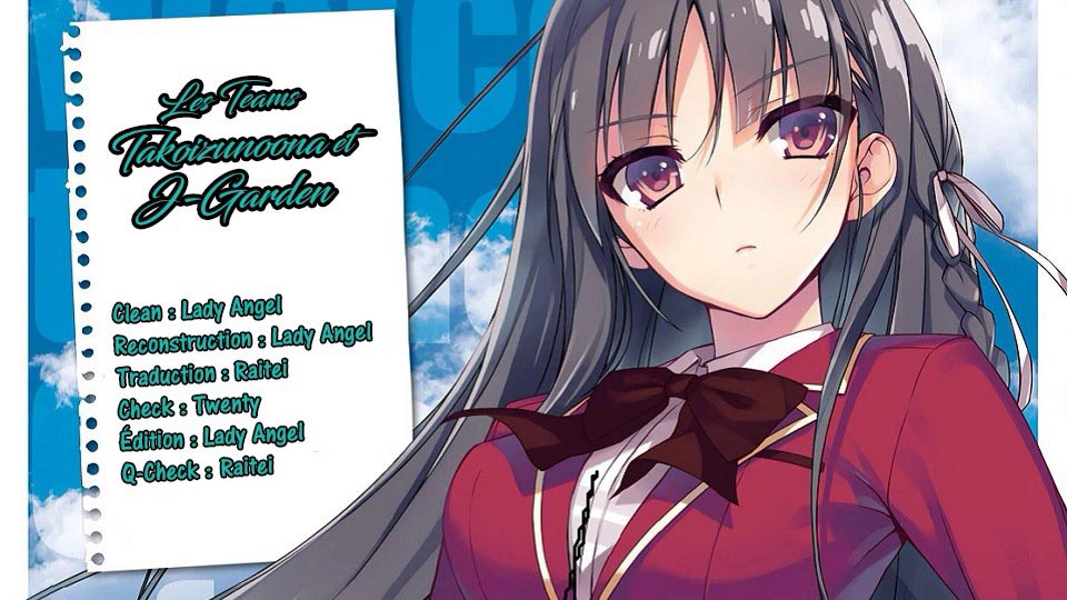 Read Classroom of the Elite FR Manga Online