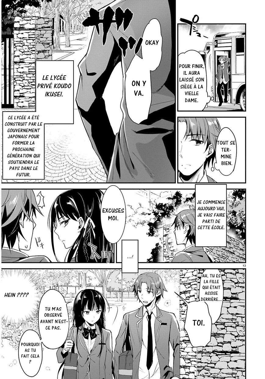 Read Classroom of the Elite FR Manga Online