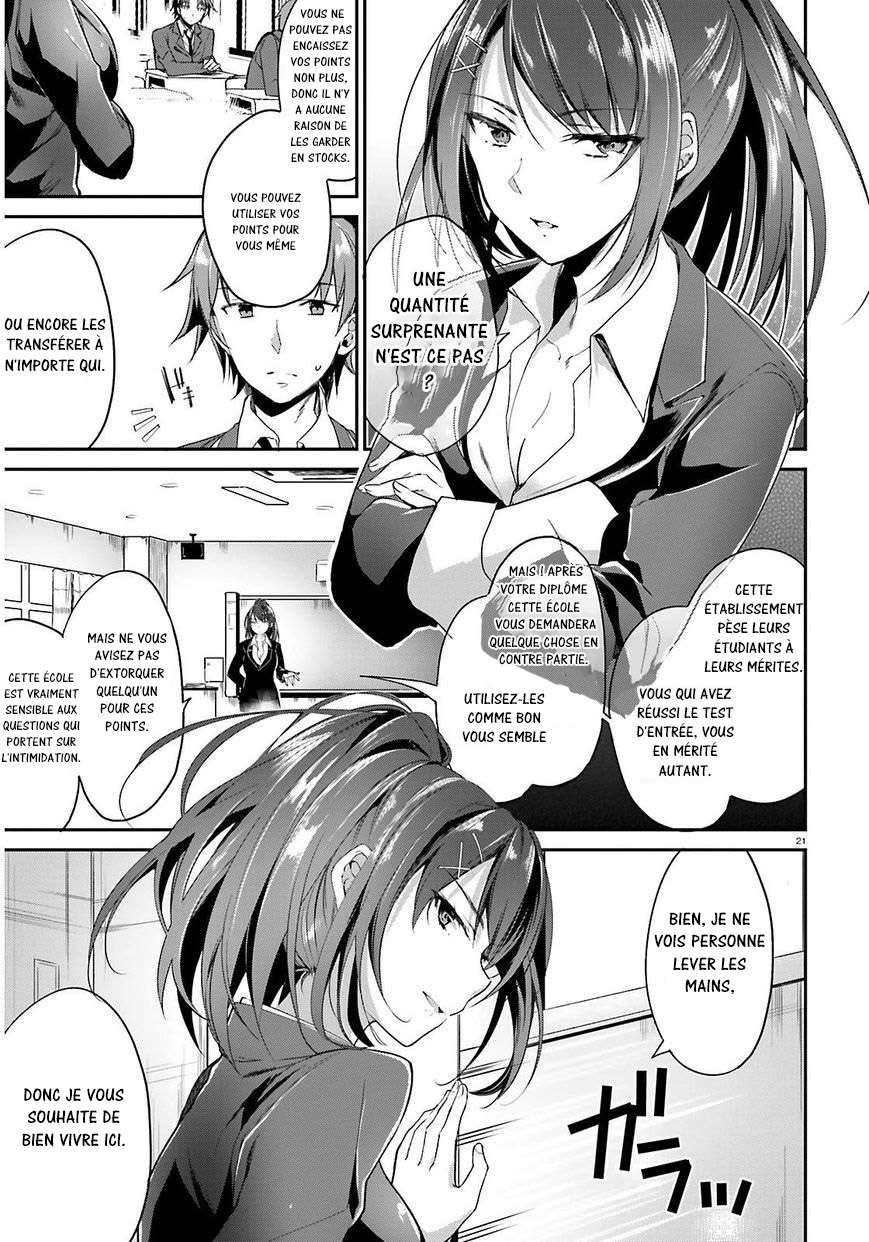 Read Classroom of the Elite FR Manga Online